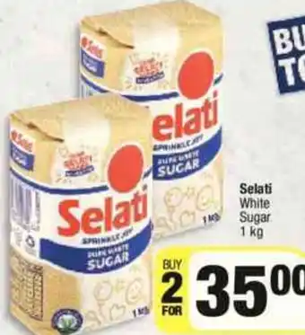 Spar Selati White Sugar 1kg offer