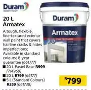 Builders Warehouse Duram armatex-20l offer