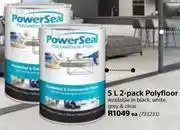 Builders Warehouse Power seal 2 pack poly florr-5l each offer