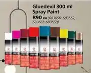 Builders Warehouse Glue devil spray paint-300ml each offer
