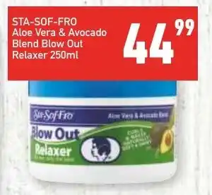 Shoprite STA-SOF-FRO Aloe Vera & Avocado Blend Blow Out Relaxer 250ml offer