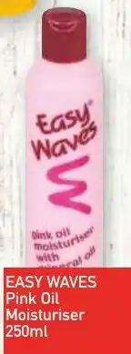Shoprite EASY WAVES Pink Oil Moisturiser 250ml offer