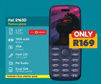 Shoprite Itel 2163D Feature phone offer