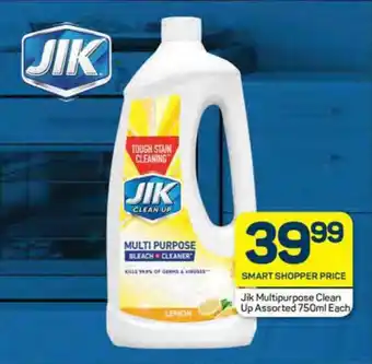 Pick n Pay Jik Multipurpose Clean Up Assorted 750ml Each offer