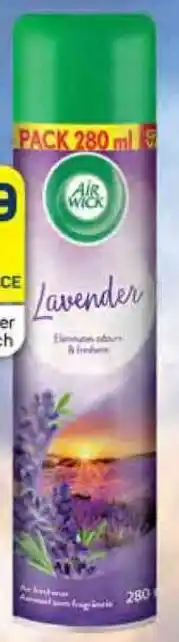 Pick n Pay Air Wick Air Freshener Assorted 280ml Each offer
