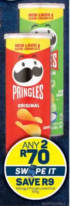 Pick n Pay Kellogg's Pringles Assorted 100g offer