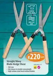 Builders Warehouse Garden Master Straight/Wavy Blade Hedge Shear 500mm-Each offer