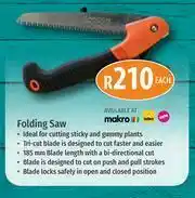 Garden Master Folding Saw-Each
