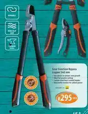 Builders Warehouse Garden Master Gear Function Bypass Lopper 540mm-Each offer