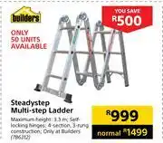 Builders Warehouse Builders steadystep multi-step ladder 786312 offer