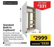 Builders Warehouse Home & kitchen standard built in cupboard offer