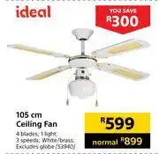 Builders Warehouse Ideal 105cm ceiling fan offer