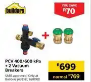 Builders Warehouse Builders pcv 400/600 kpa + 2 vacuum breakers offer