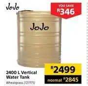 Builders Warehouse Jojo 2400l vertical water tank offer