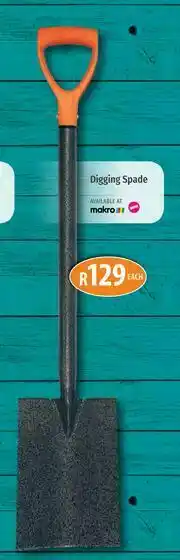 Builders Warehouse Garden Master Digging Spade offer