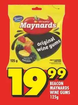 Shoprite BEACON MAYNARDS WINE GUMS 125g offer