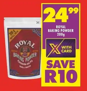 Shoprite ROYAL BAKING POWDER 200g offer