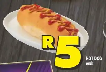 Shoprite HOT DOG offer