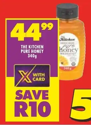 Shoprite THE KITCHEN PURE HONEY 340g offer