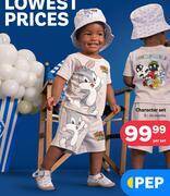PEP Character set 0-24 months-per set offer