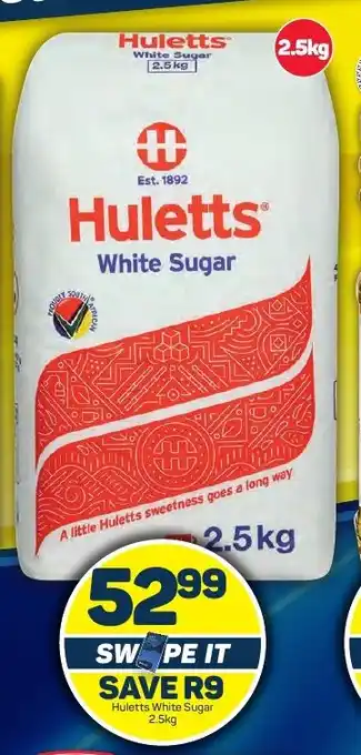 Pick n Pay Huletts White Sugar 2.5kg offer