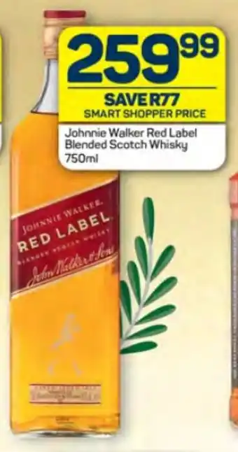 Pick n Pay Johnnie Walker Red Label Blended Scotch Whisky 750ml offer