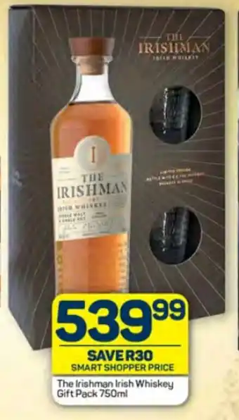 The Irishman Irish Whiskey Gift Pack 750ml