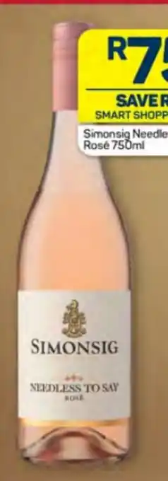 Simonsig Needless To Say Rose 750ml