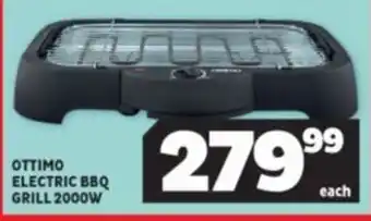 Usave OTTIMO ELECTRIC BBQ GRILL 2000W offer