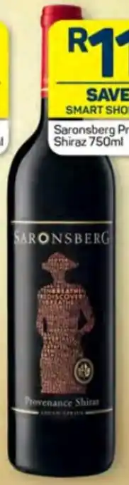 Saronsberg Provenance Shiraz 750ml