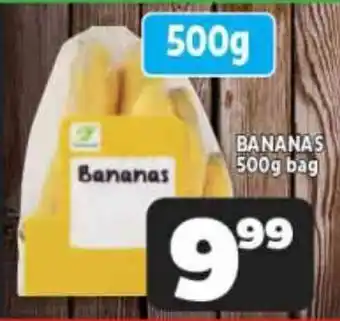 Usave BANANAS 500g bag offer