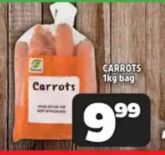 Usave CARROTS 1kg bag offer
