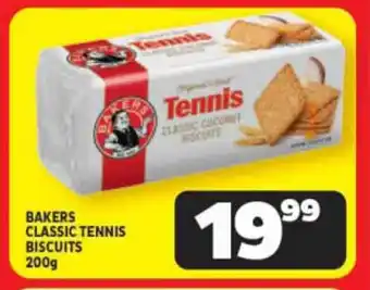 Usave BAKERS CLASSIC TENNIS BISCUITS 200g offer