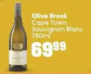 Spar Olive Brook Cape Town Sauvignon Blanc 750ml offer