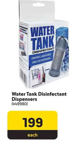 Makro Water Tank Disinfectant Dispensers offer