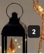 Lantern with reindeer-each