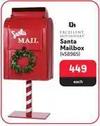 Makro Excellent houseware santa mailbox-each offer