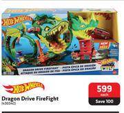 Makro Hot wheels dragon drive fire fight-each offer