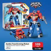 Makro Max robot jumbo transforming robot-each offer