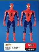 Makro Spiderman walkie talkie set-per set offer