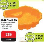 Makro Half shell pit-each offer