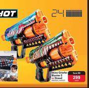 Makro Zuru x-shot skins griefer blaster 2 or dread-each offer