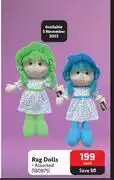 Makro Rag dolls assorted-each offer