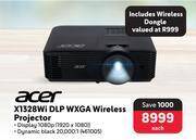 Makro Acer x1328wi dlp wxga wireless projector offer