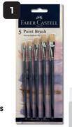 Makro Faber castell paint brush set-per set offer