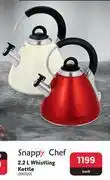 Makro Snappy chef 2.2l whistling kettle 390120 offer