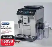 Makro Delonghi coffee maker eletta expore 462942 offer