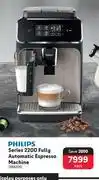 Philips series 2200 fully automatic espresso machine 388205
