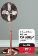 Makro Russell hobbs 40cm pedestal fan rhpf12 383932 offer