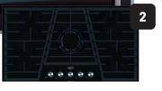 Makro Defy 900mm 5g gas on glass hob dhg931 offer